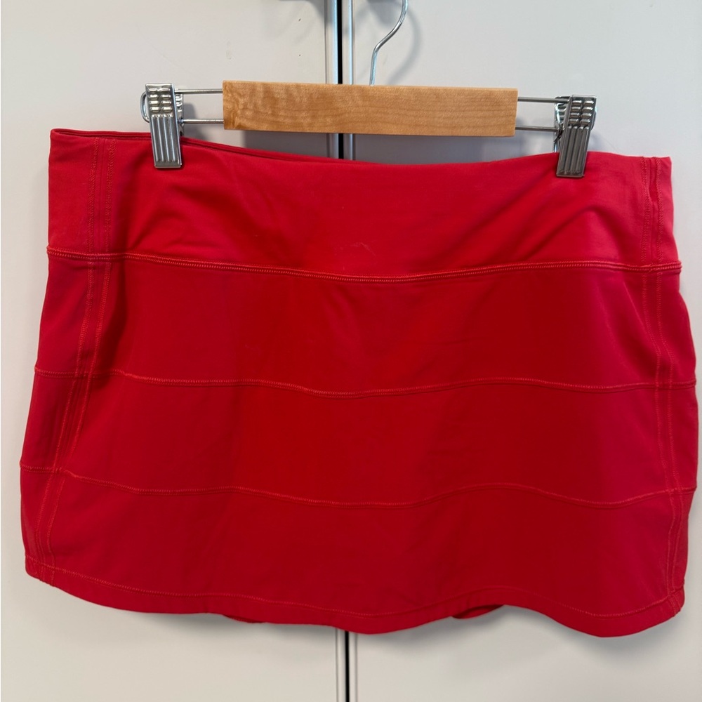 Lululemon Pace Rival mid-rise Skirt | Red | Size 8